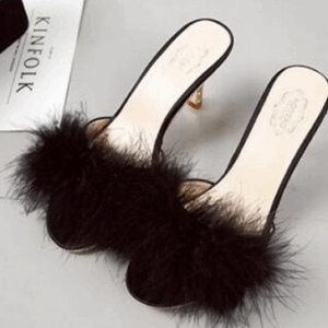 PIUME ROSE COLORE NERO