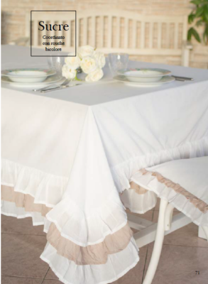 TOVAGLIA SUCRE A BALZE BIANCA E BEIGE ATELIER17